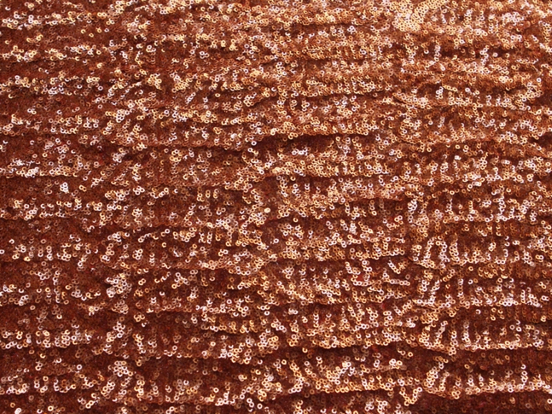 Mini Sequins on Stretch Tulle0