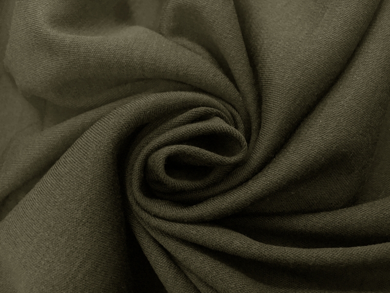 Italian Wool Double Knit in Forrest Green1