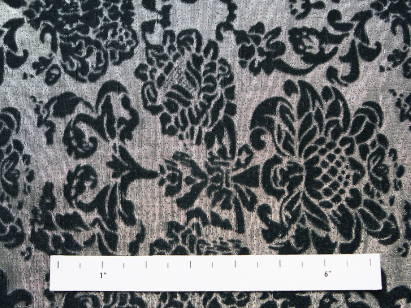 Silk Rayon Lurex BurnOut Velvet1