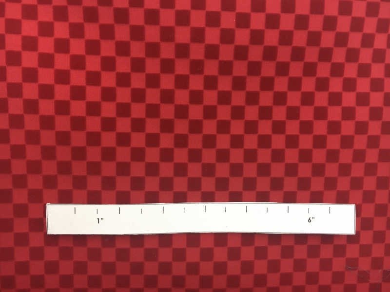 Pure Silk Double Face Satin with Velvet Checks1