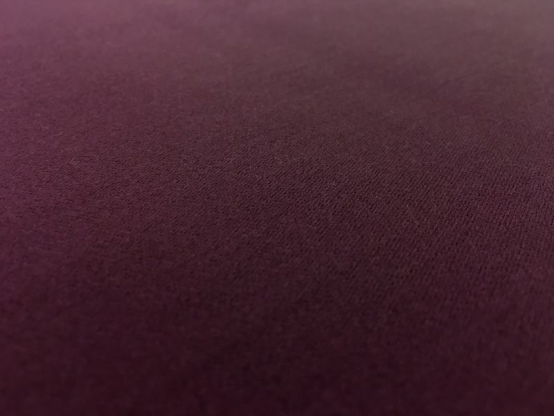 Italian Wool Satin in Wine0