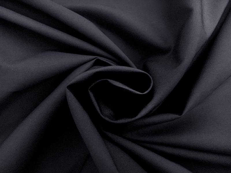 Japanese Pima Cotton Broadcloth in Navy0