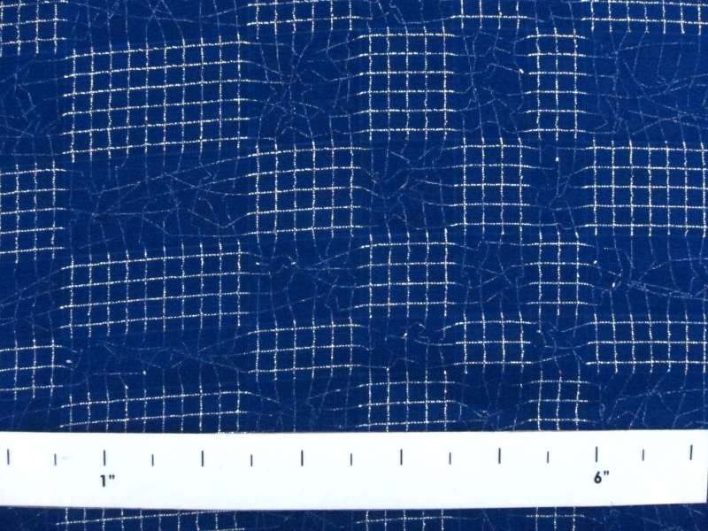 Metallic Double Layer Rayon Georgette Fil Coupé 1