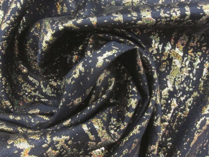 Metallic Hologram Damask3