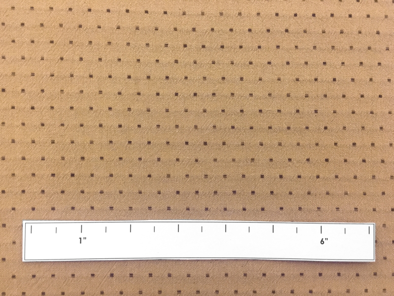 Japanese Cotton Woven Dots Novelty in Mustard1