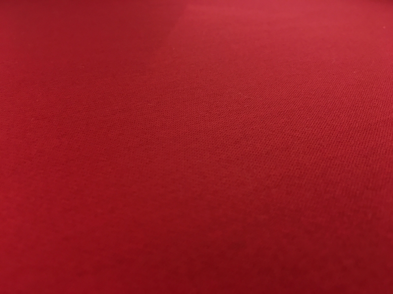 Italian Wool Satin Faille in Red2