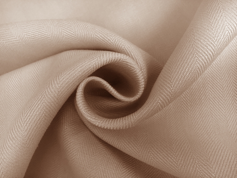 Upholstery Linen Herringbone in Sand1