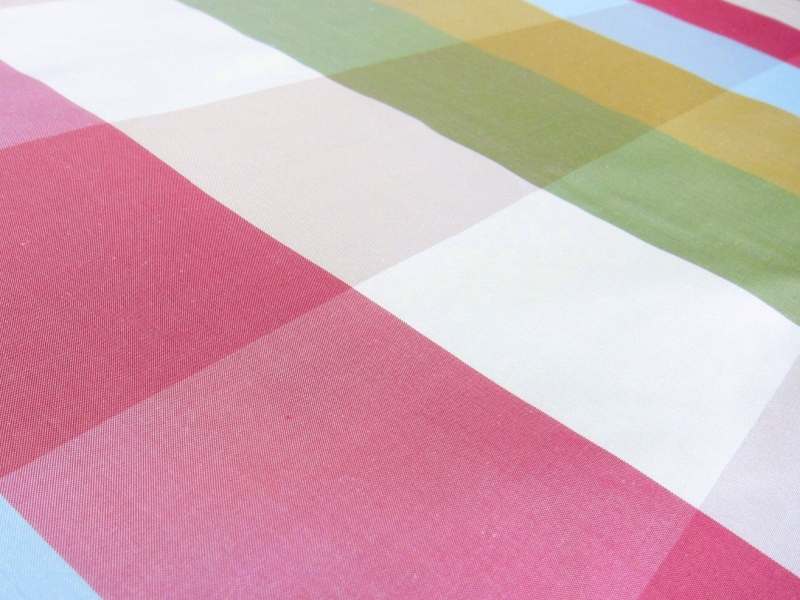 Pure Silk Taffeta Check2