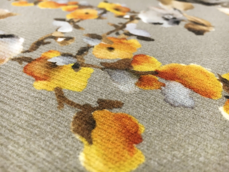 Italian Wool Twill Print2