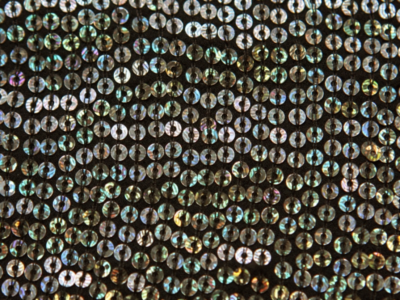 Sequins on Silk Chiffon2