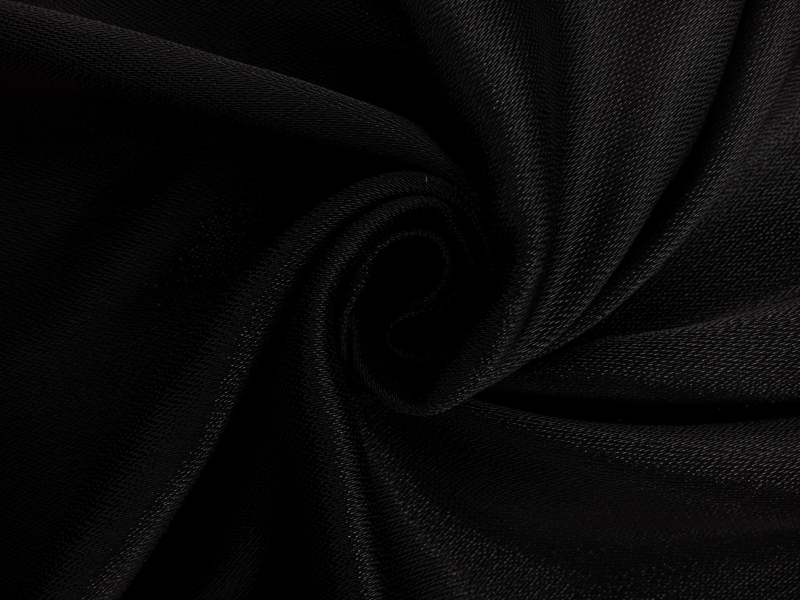 Italian Heavy Lamé in Black0