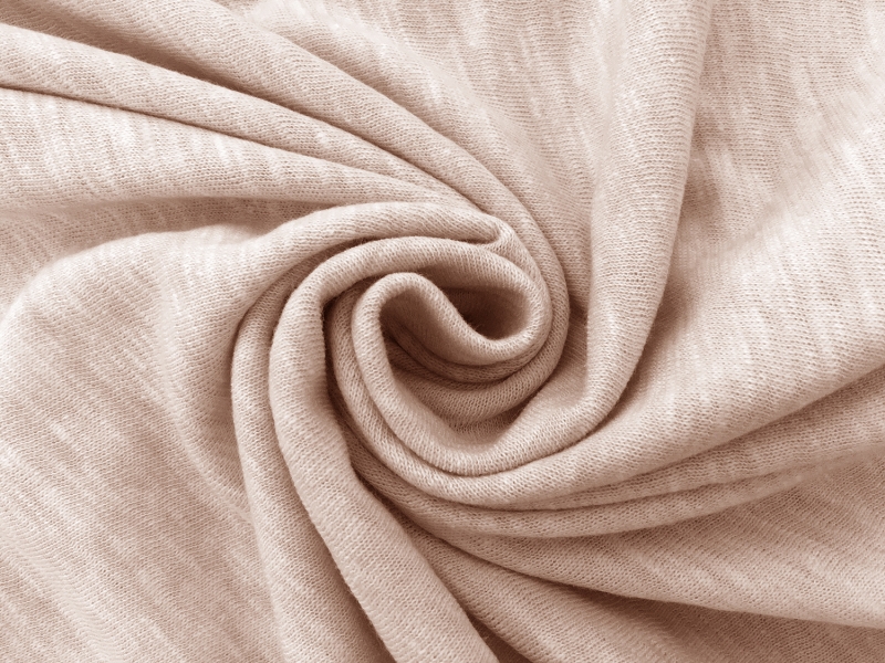 Japanese Cotton Knit in Heather Pink1