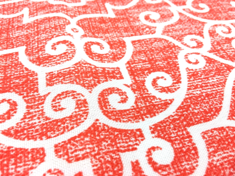 Outdoor Spun Polyester Canvas with Geometric Print 2