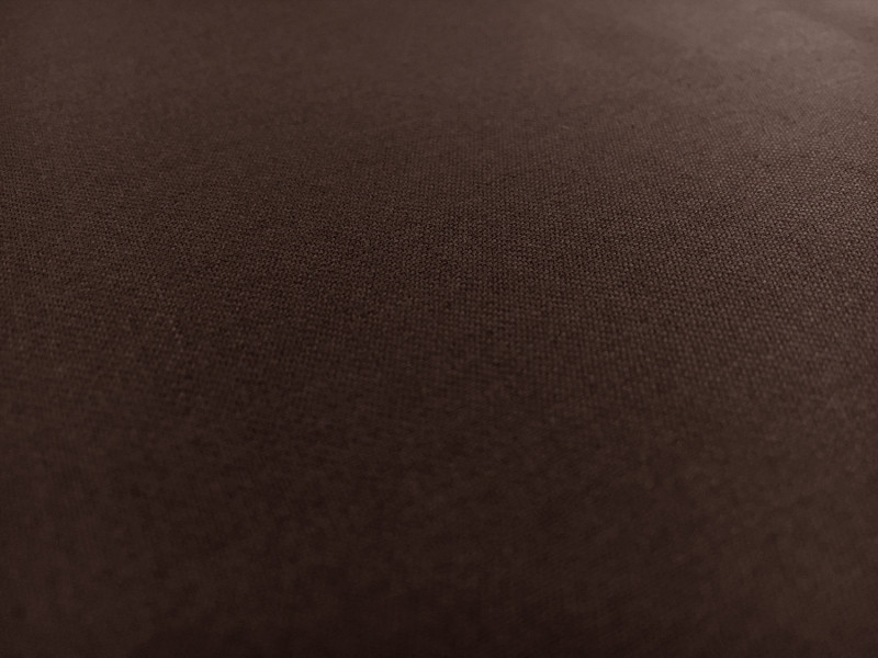 Poly Wool Stretch Gabardine in Dark Brown0