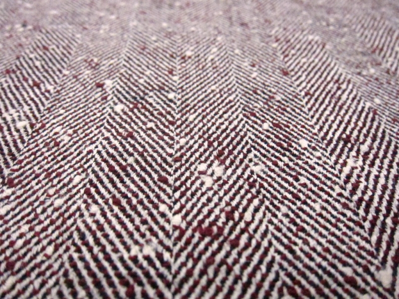 Virgin Wool Blend Tweed2