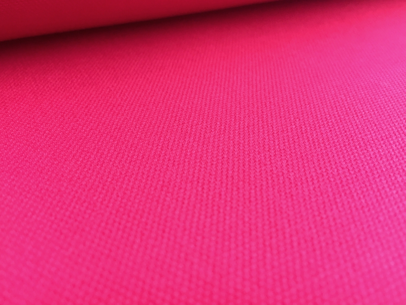 10oz Organic Cotton Canvas in Hibiscus0