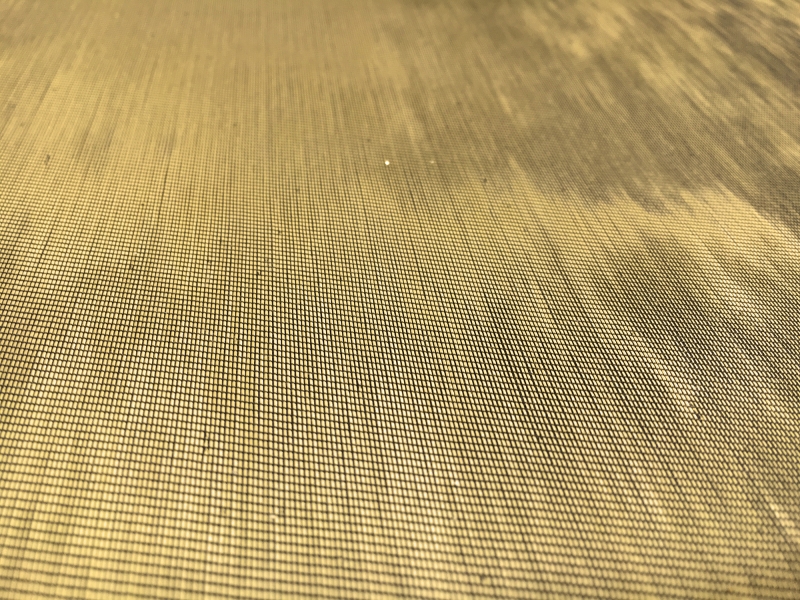 Metallic Cotton and Acetate Blend Moiré2