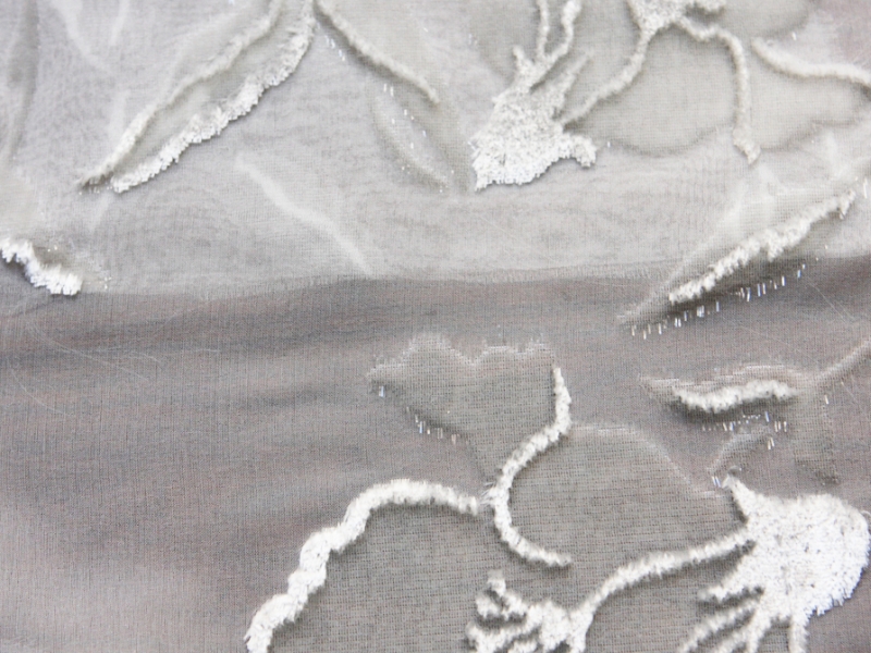 Silk Lurex Cut Velvet0