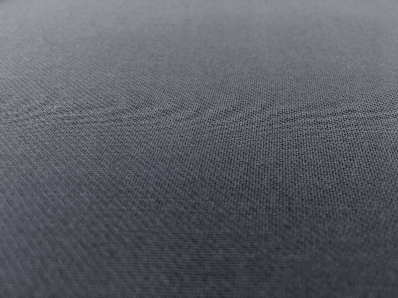 Italian Wool Satin Faille in Blue Gray3