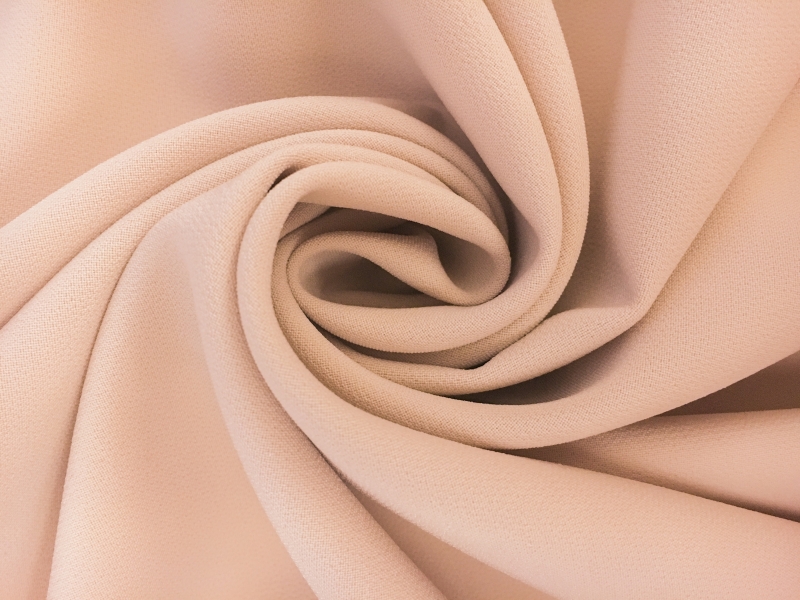 Polyester Stretch Crepe in Blush0