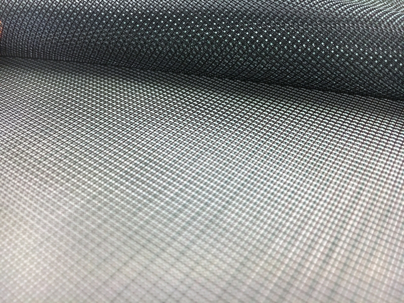 Italian Nylon Blend Mesh in Teal Black0
