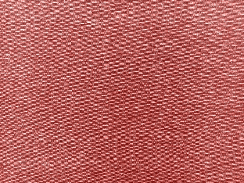 Yarn Dyed Linen Cotton Blend in Red2