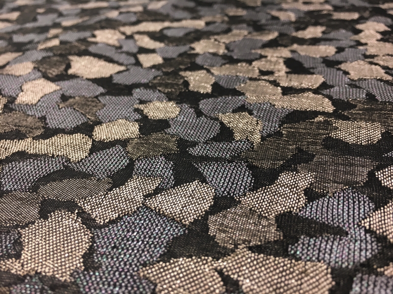 Metallic Jacquard Split Panel 3