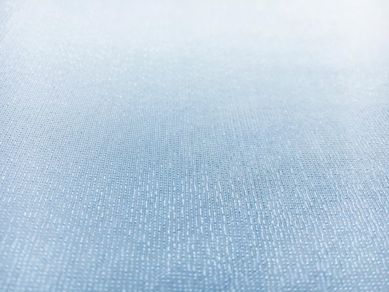 Italian Metallic Crinoline in Baby Blue1