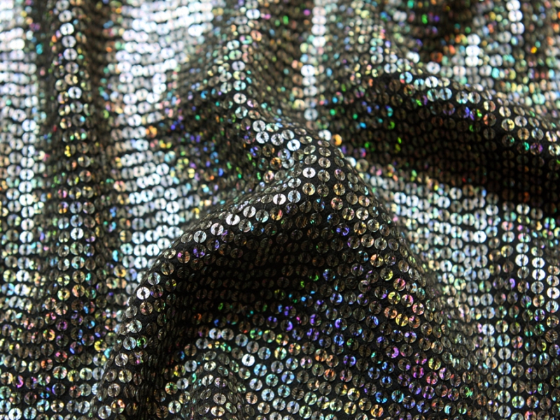 Sequins on Silk Chiffon3