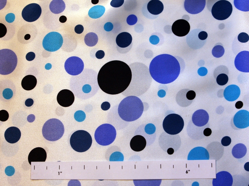 Printed Silk Charmeuse0