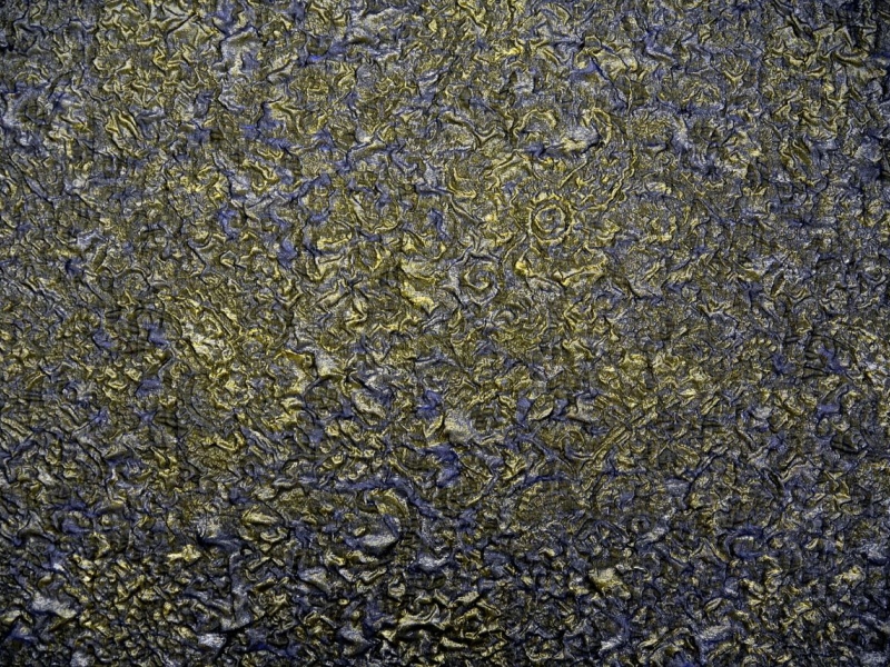 Iridescent Metallic Silk Blend Organza Cloqué0