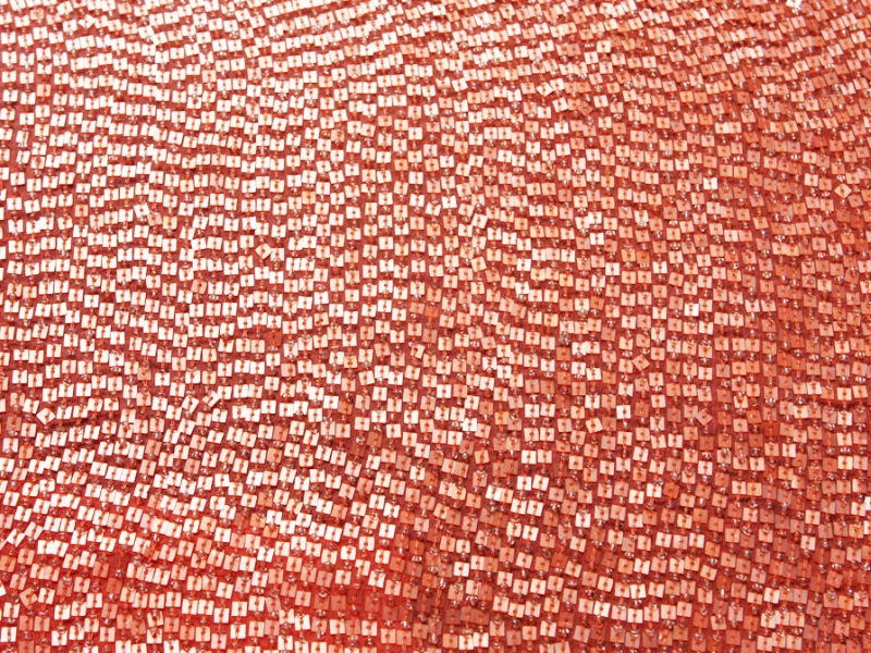 Sequins on Silk Chiffon0