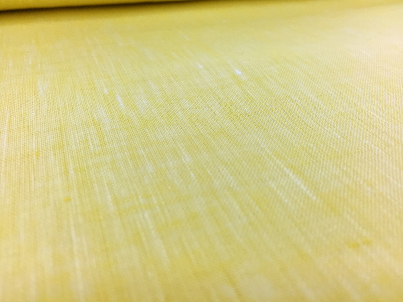 Two Toned Lightweight Linen in Citrus Yellow0