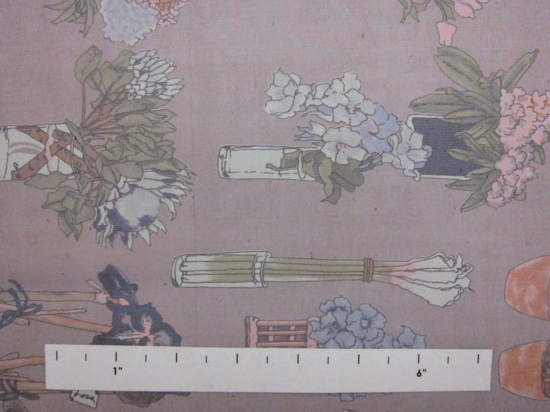 Printed Iridescent Silk Chiffon0