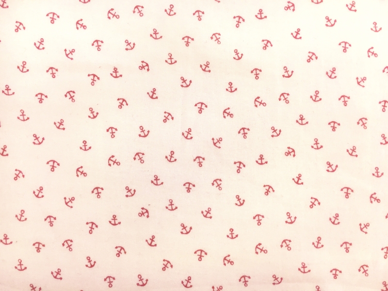 Japanese Double Gauze Nautical Print0