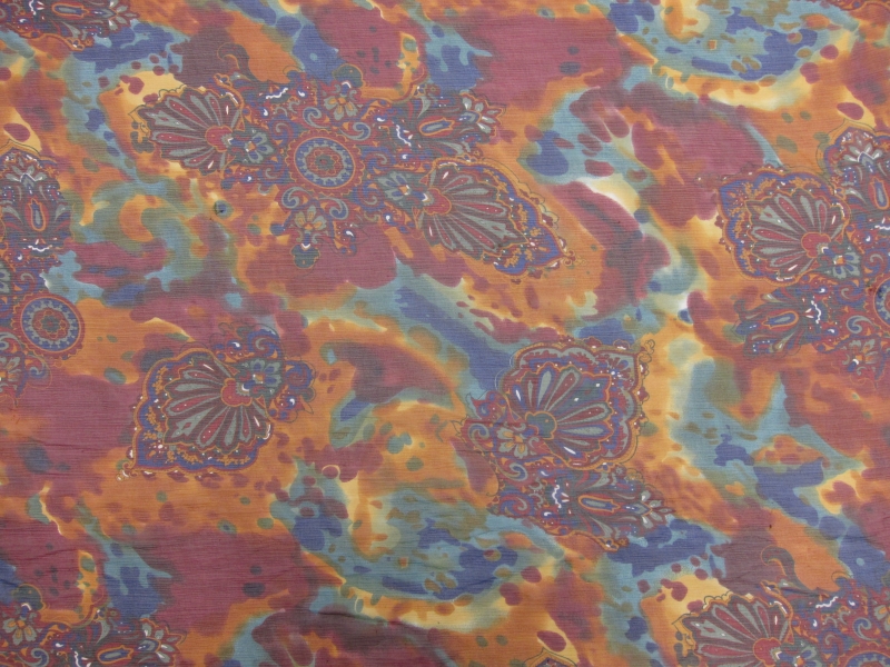 Printed Silk Crinkle Chiffon1