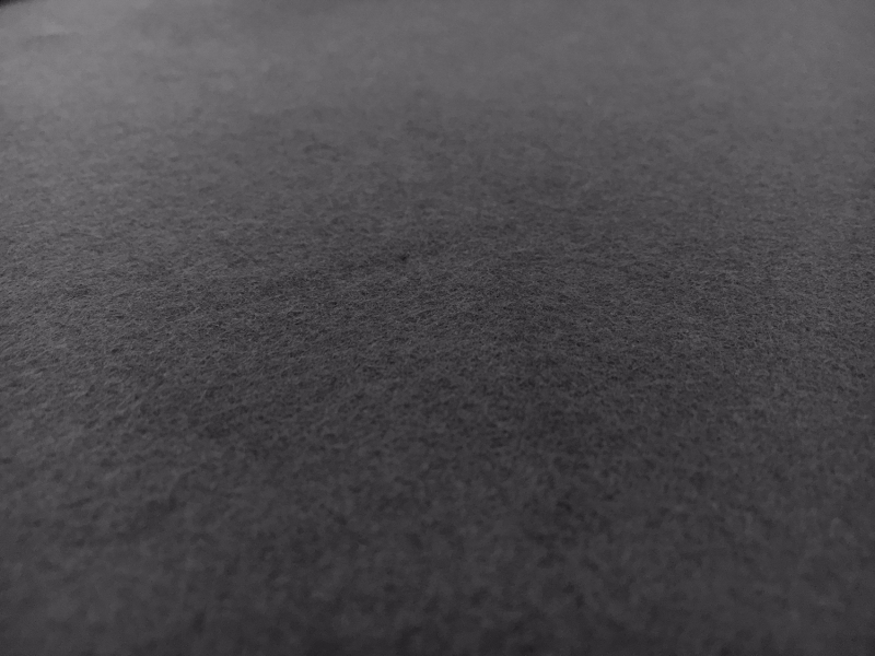 Cotton Flannel in Charcoal0