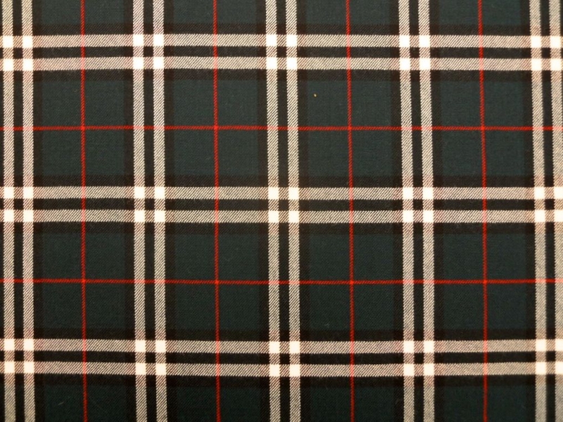 Virgin Wool Plaid0
