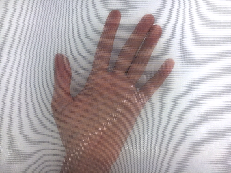 Italian Nylon Blend Mesh in Periwinkle2