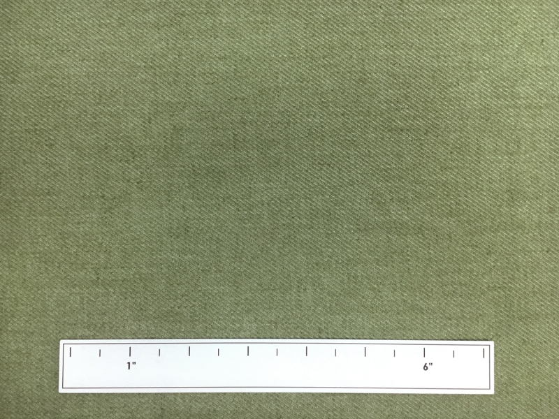 Poly Cotton Linen Blend Twill in Green3