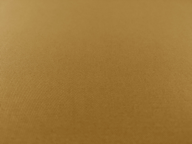 Combed Cotton Fineline Twill in Honey0