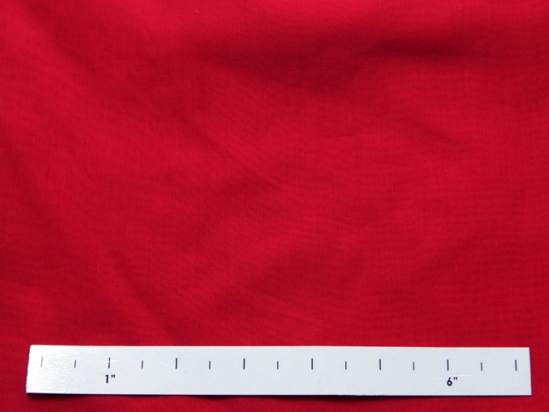 Silk Cotton Chiffon in Red1