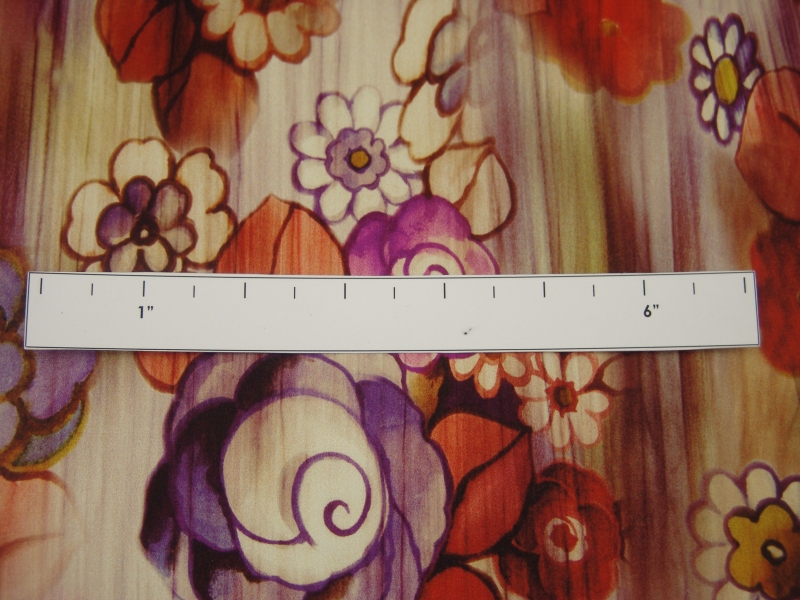 Printed Silk Charmeuse 2