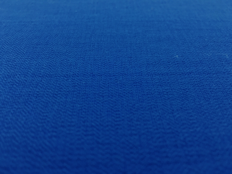 Rayon Nylon Blend Crepe in Royal Blue0