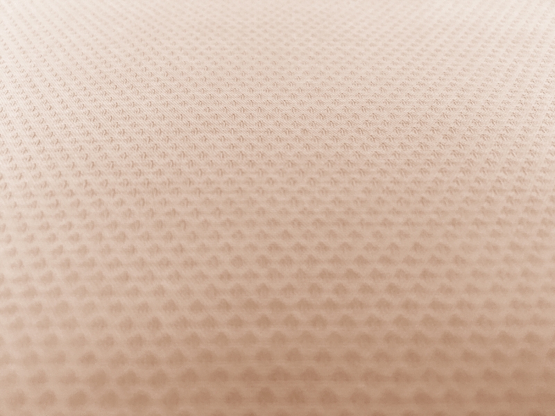 Italian Cotton Lycra Pique in Nude Pink0