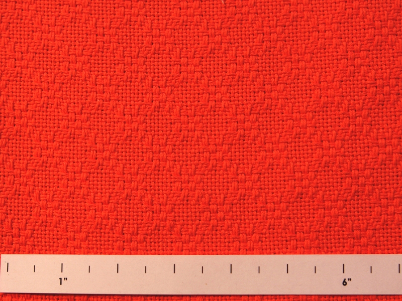 Cotton Tweed in Red0