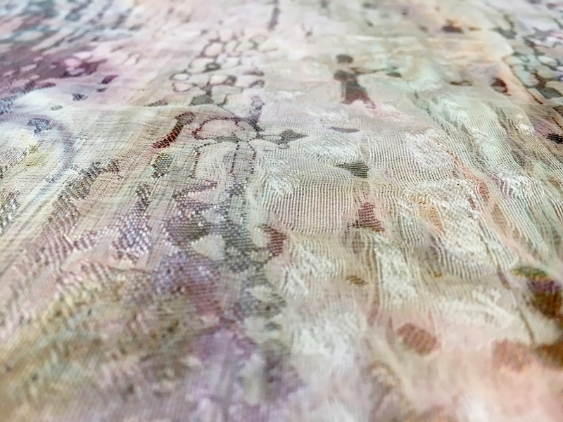 Silk Blend Metallic Jacquard2