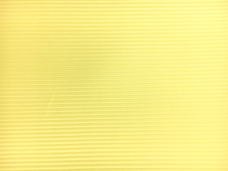 Italian Cotton and Acetate Ottoman in Citronella0