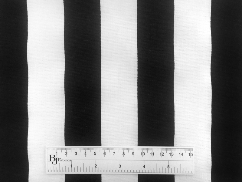 Cotton Canvas 1.5" Stripe2
