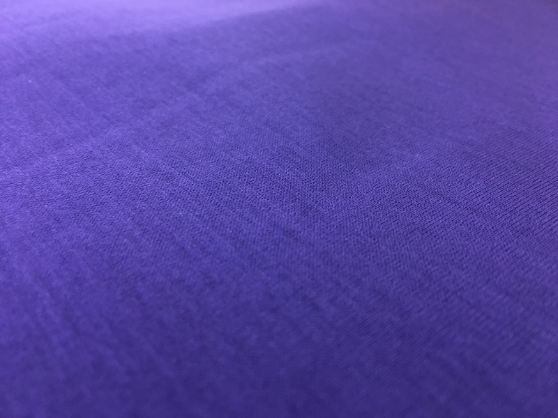 Italian Cotton Jersey in Purple0